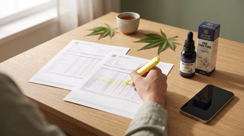 How to Read a CBD Certificate of Analysis (COA)