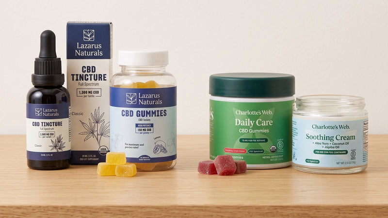 Lazarus Naturals vs Charlotte's Web: How the Two CBD Brands Compare