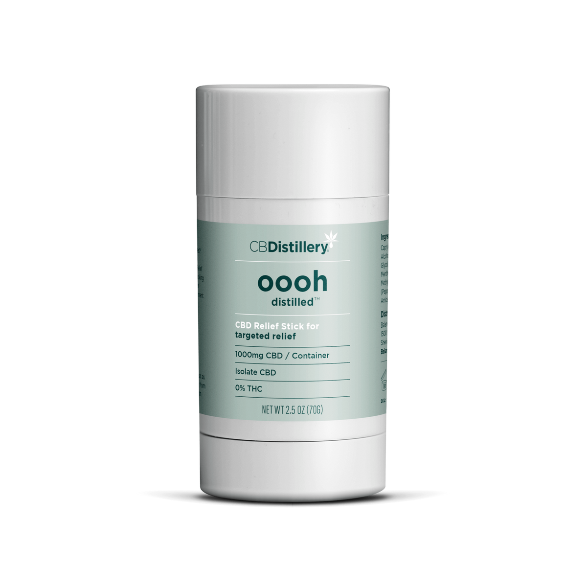 CBDistillery 1000mg CBD Isolate Relief Stick