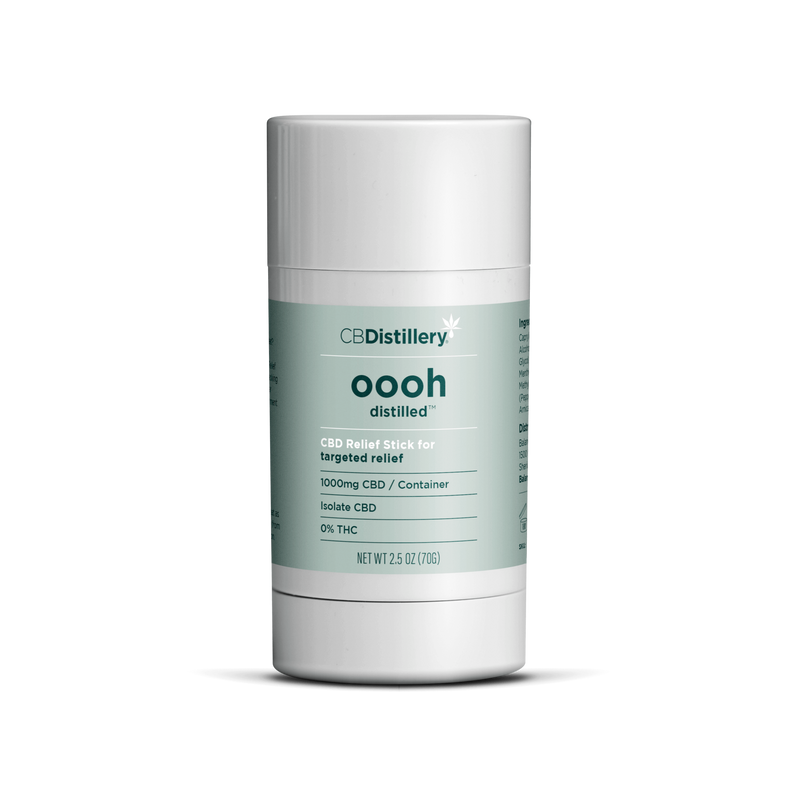 CBDistillery 1000mg CBD Isolate Relief Stick