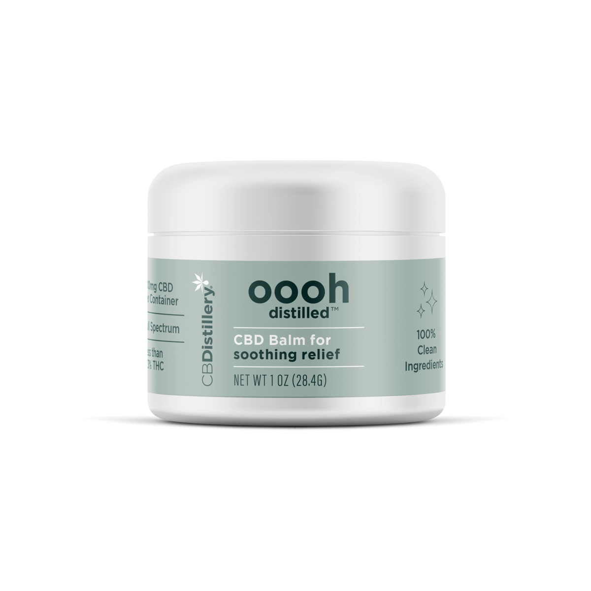 CBDistillery 500mg Full Spectrum CBD Soothing Relief Balm Topical Salve