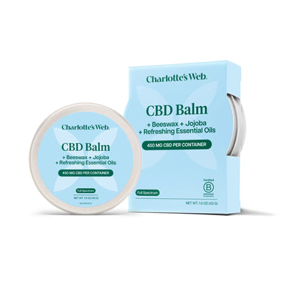 Charlotte's Web CBD Balm 450mg Full Spectrum Hemp Extract