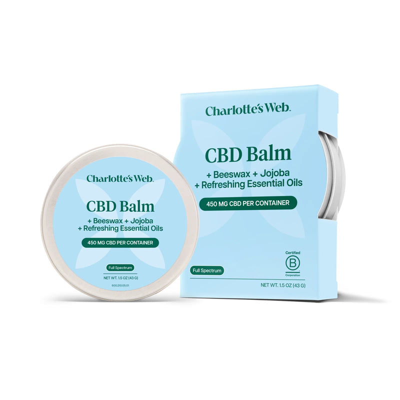 Charlotte's Web CBD Balm 450mg Full Spectrum Hemp Extract