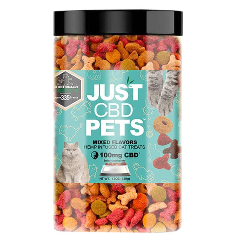 JustCBD CBD Cat Treats Mixed Flavors 100mg CBD