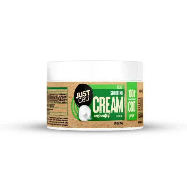 JustCBD CBD Relief Cream 1000mg 8oz