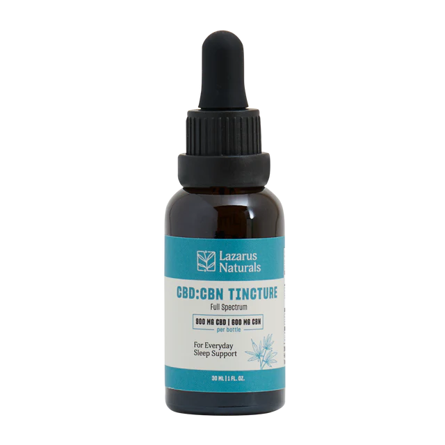 Lazarus Naturals CBD CBN Sleep Tincture 30mL 900mg CBD 600mg CBN