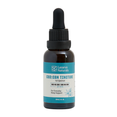 Lazarus Naturals CBD CBN Sleep Tincture 30mL 900mg CBD 600mg CBN