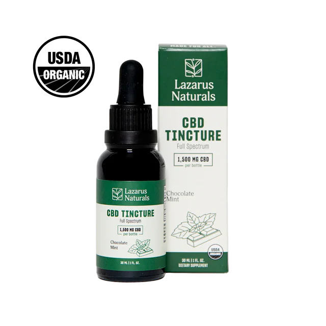 Lazarus Naturals Chocolate Mint CBD Tincture 1500mg 30mL