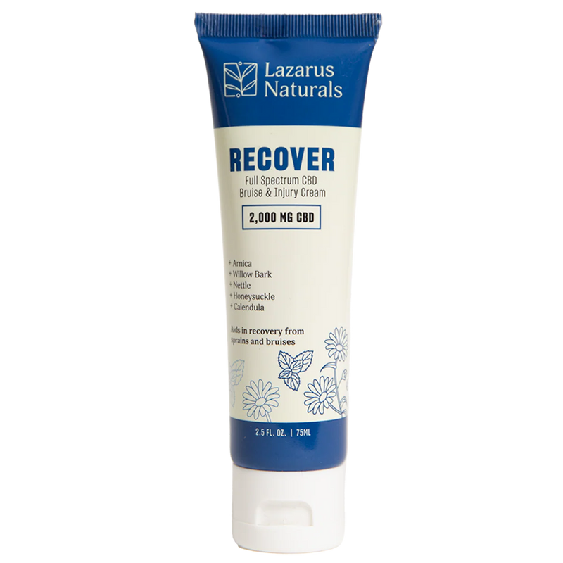 Lazarus Naturals Full Spectrum CBD Bruise and Injury Cream 2000mg 75mL