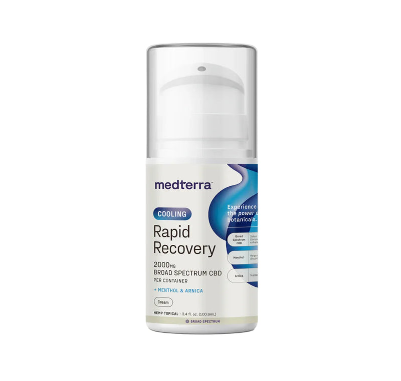 Medterra Rapid Recovery Cooling 2000mg CBD Cream