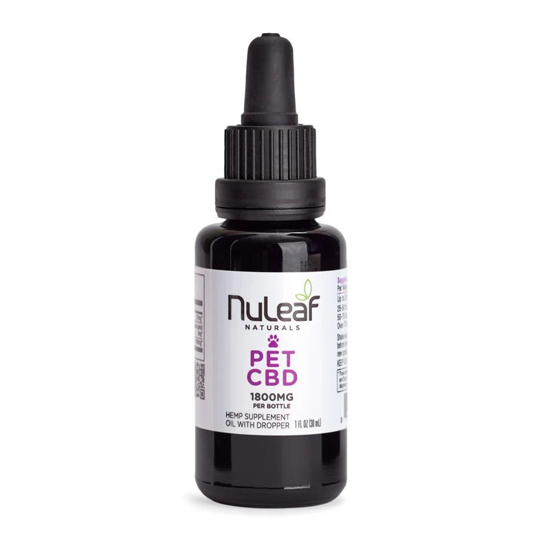 NuLeaf Naturals Full Spectrum Pet CBD Oil Tincture