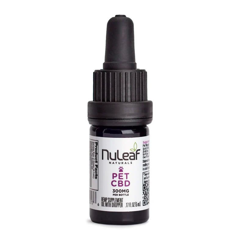 NuLeaf Naturals Full Spectrum Pet CBD Oil Tincture