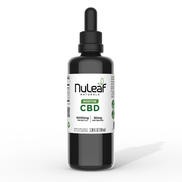 NuLeaf Naturals Full Spectrum CBD Oil 6000mg 100mL 60mg per mL