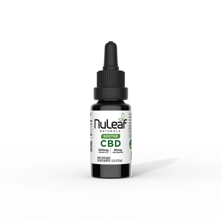 NuLeaf Naturals Full Spectrum CBD Oil 900mg 15mL 60mg per mL