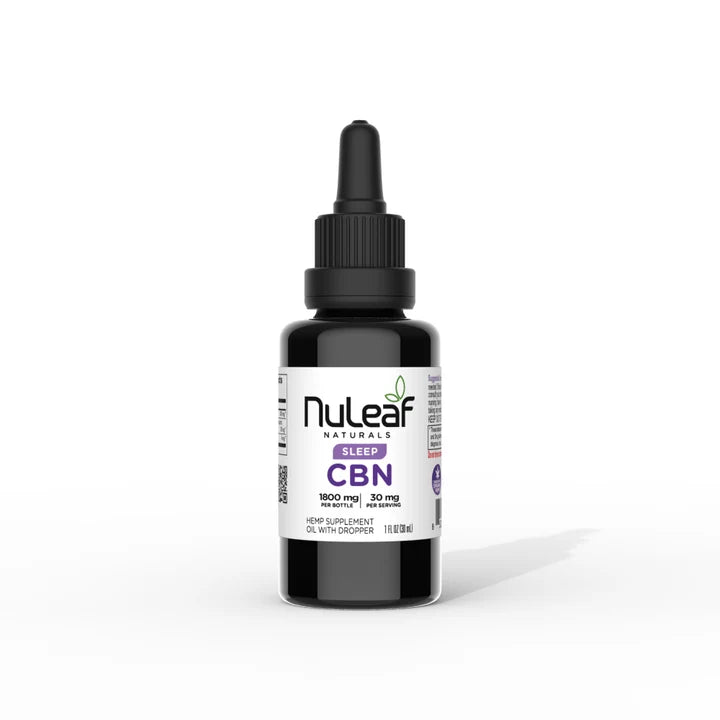 NuLeaf Naturals Full Spectrum CBN Oil 1800mg 30mL