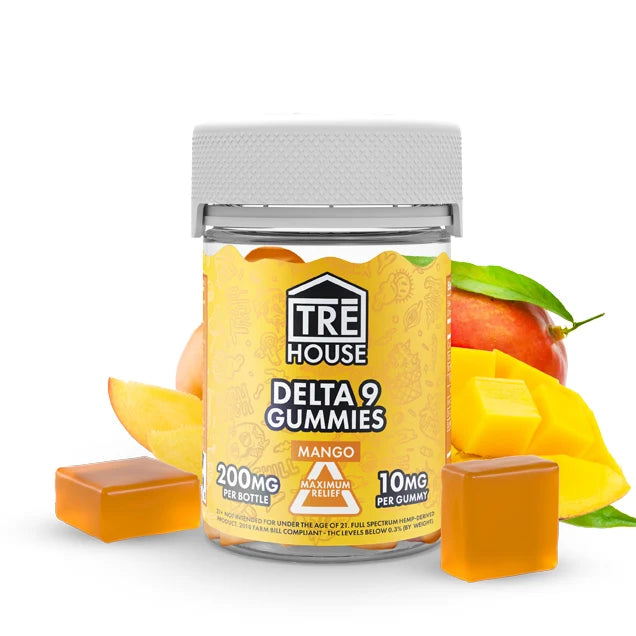 TRĒ House Mango Delta 9 Gummies 10mg 20 count 200mg