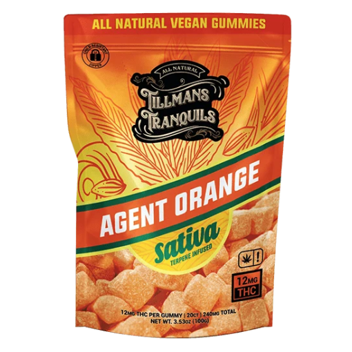 Tillmans Tranquils Agent Orange Sativa Delta 9 Gummies