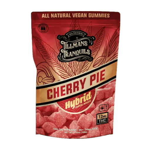 Tillmans Tranquils Cherry Pie Hybrid Delta 9 Gummies