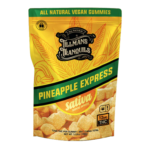 Tillmans Tranquils Pineapple Express Sativa Delta 9 Gummies