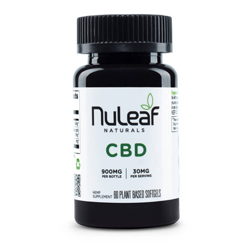 NuLeaf Naturals Full Spectrum CBD Softgels