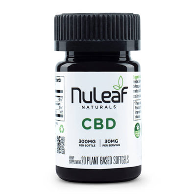NuLeaf Naturals Full Spectrum CBD Softgels